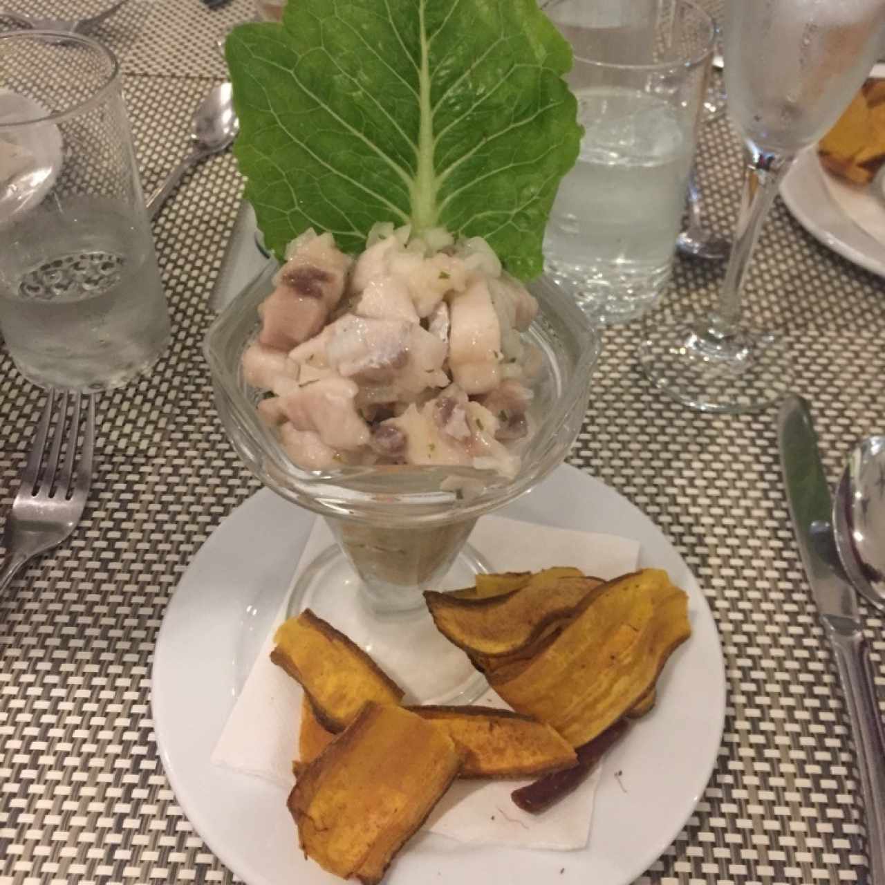 ceviche de corvina