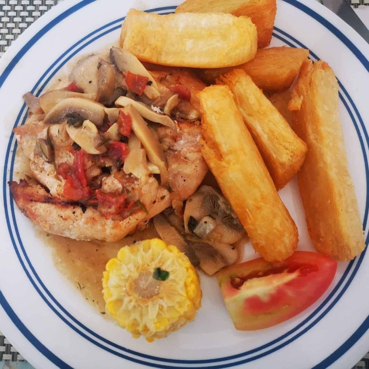 pechuga de pollo a la española