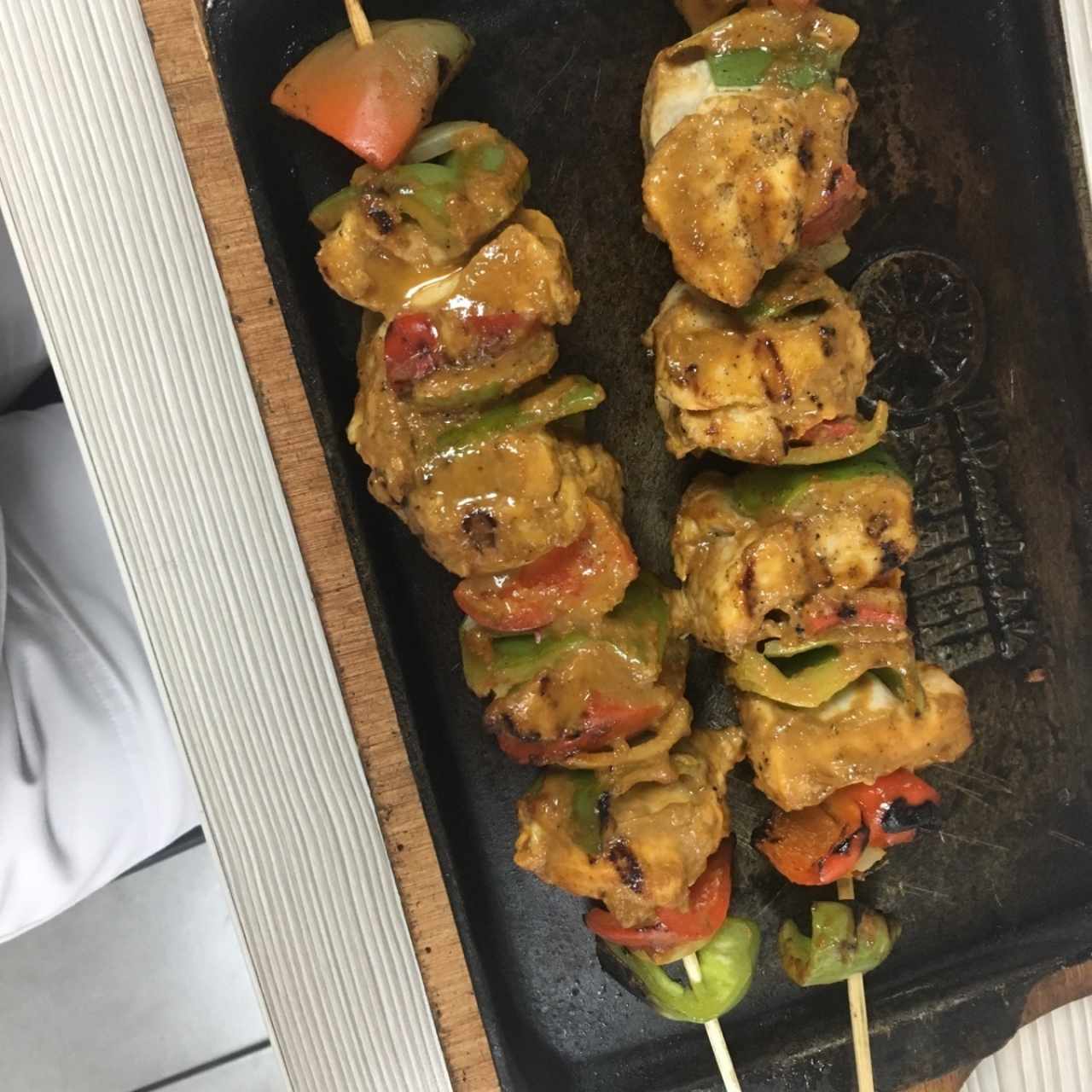 Brochetas de Pollo