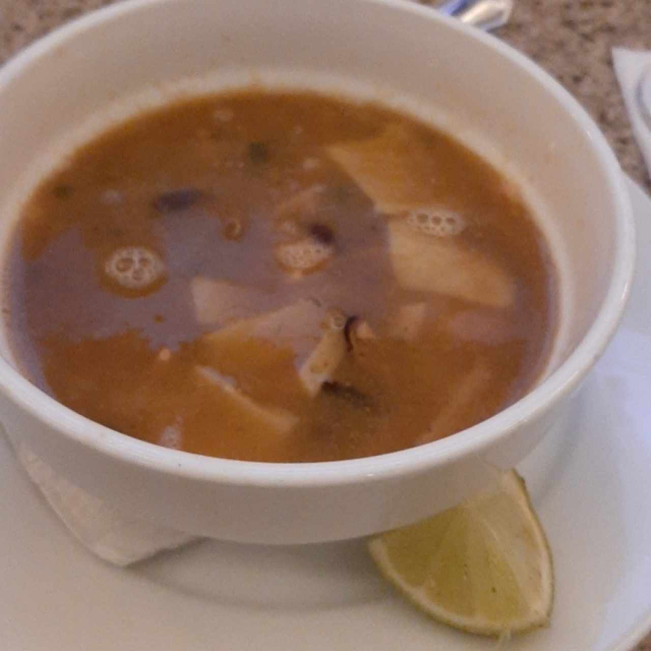 sopa de mariscos