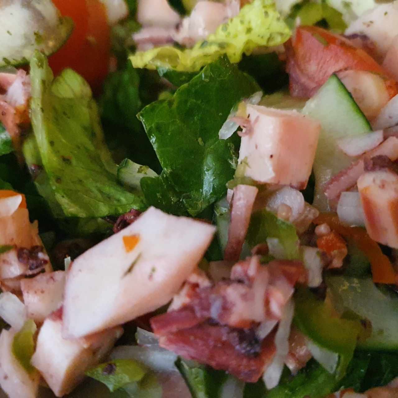 Ensalada de mariscos