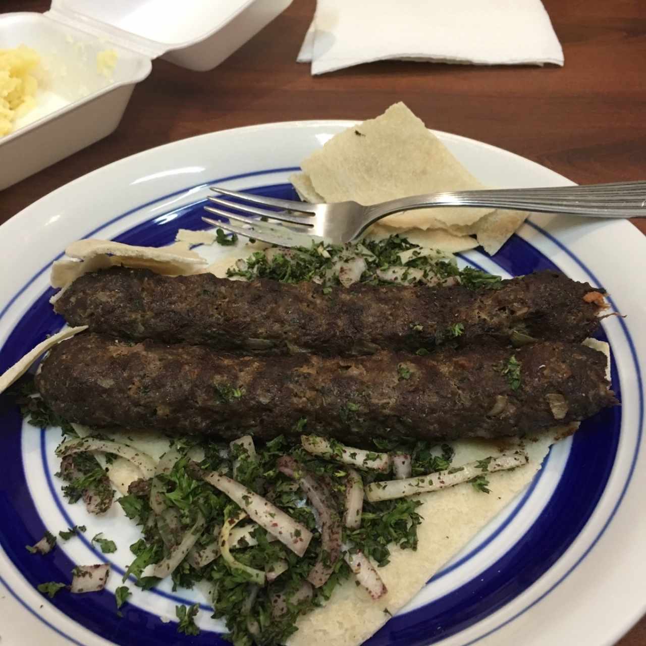 kafta de cordero