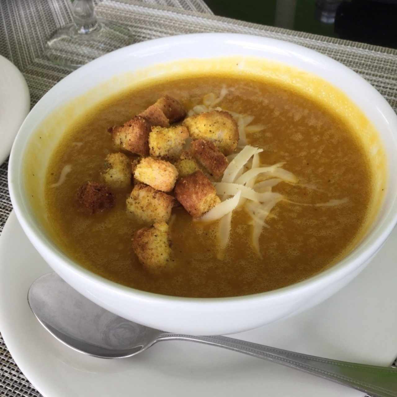 sopa del día - zapallo