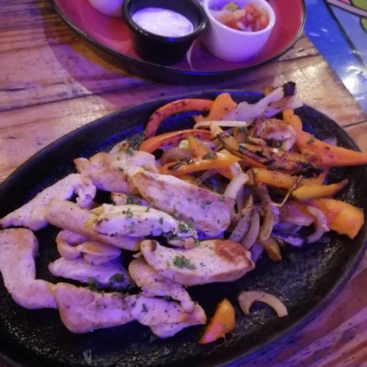 Fajita de pollo