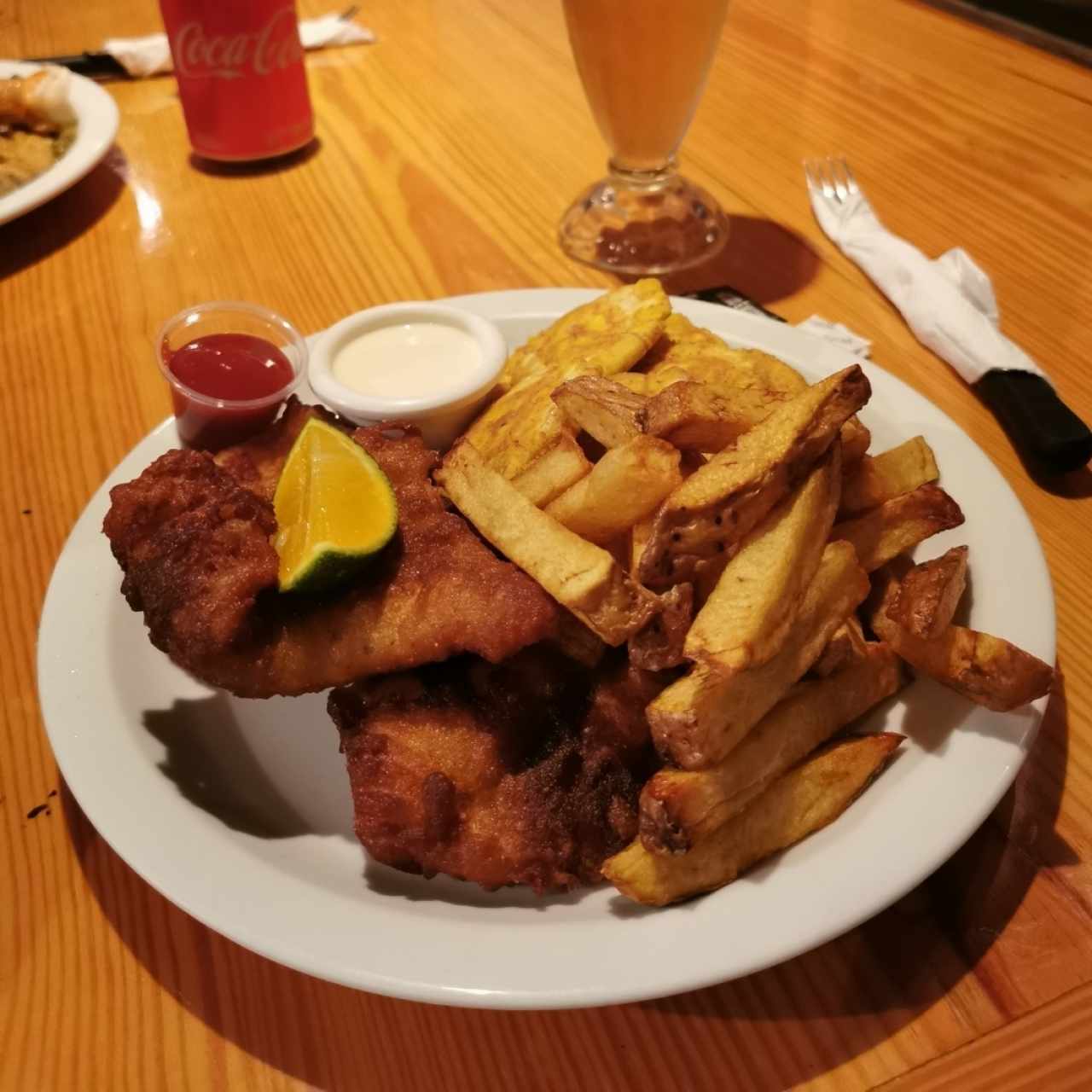 Fish and chips 