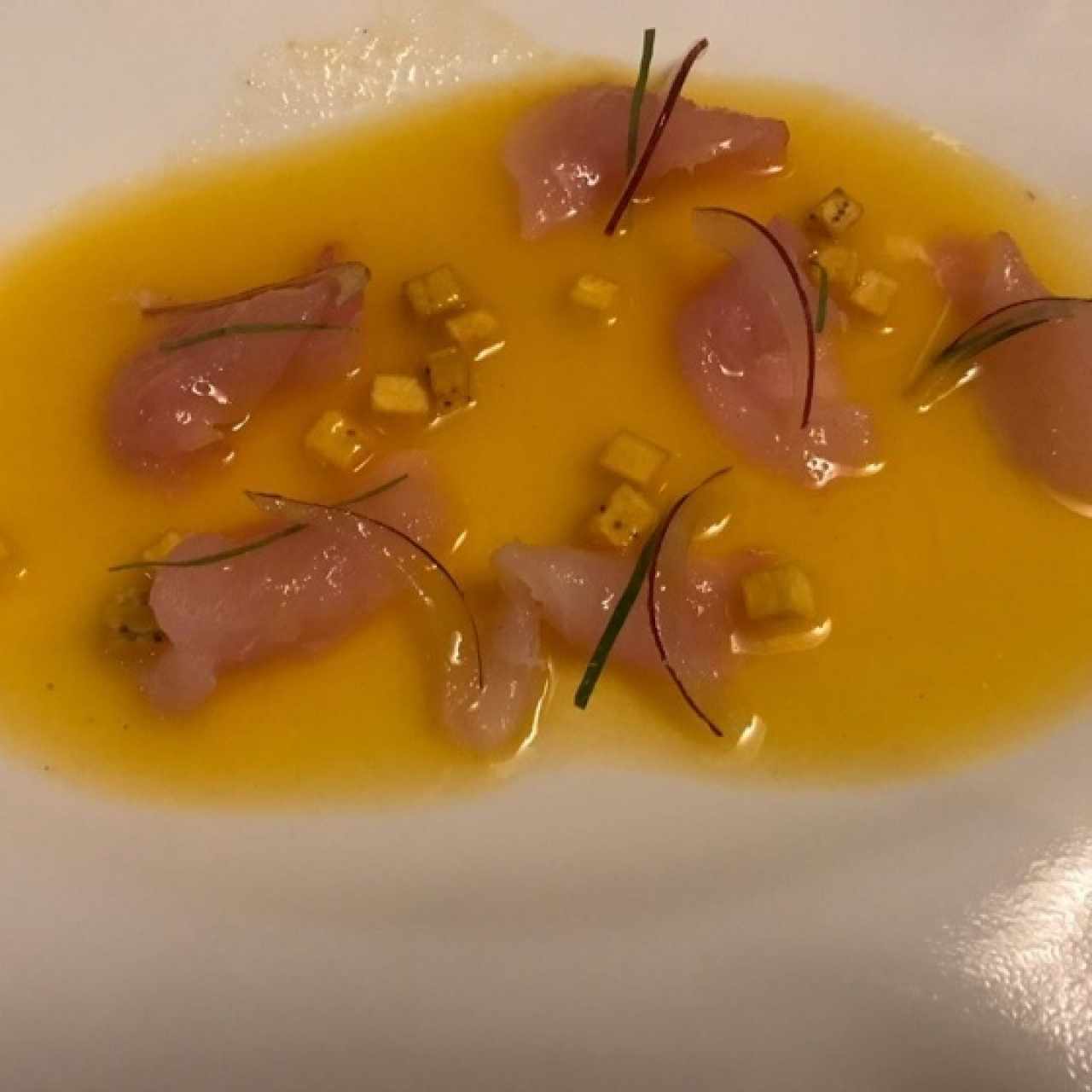 Tiradito de Pargo