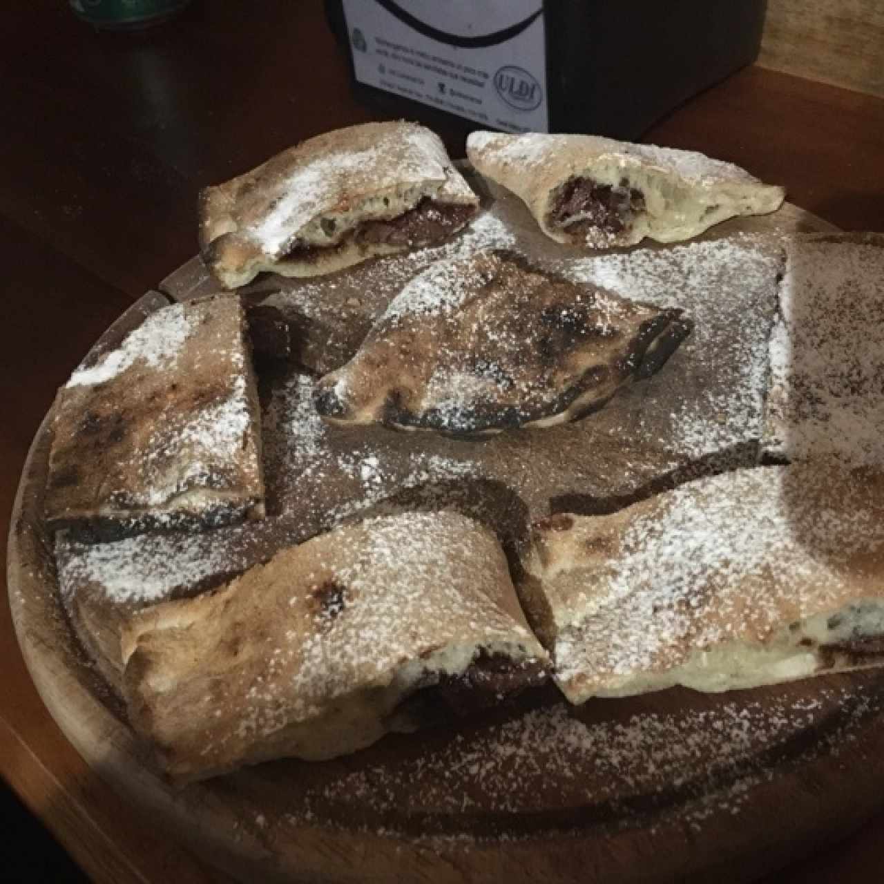 Pizza de Nutella