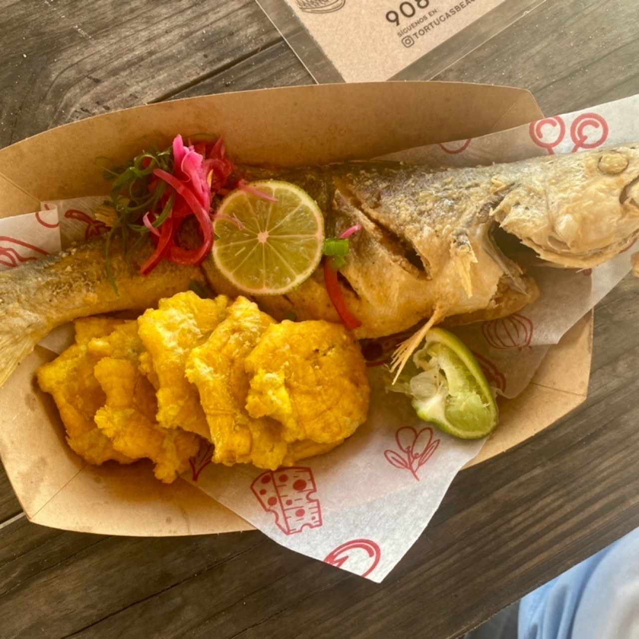 Pescado frito 