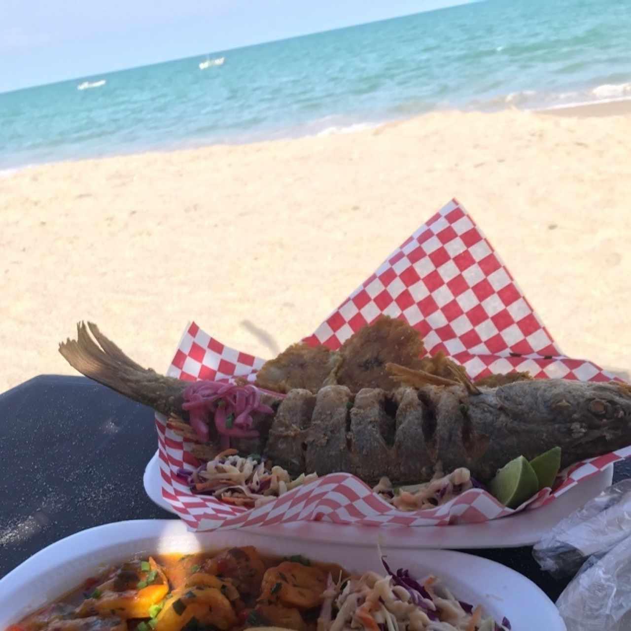 Pescado frito