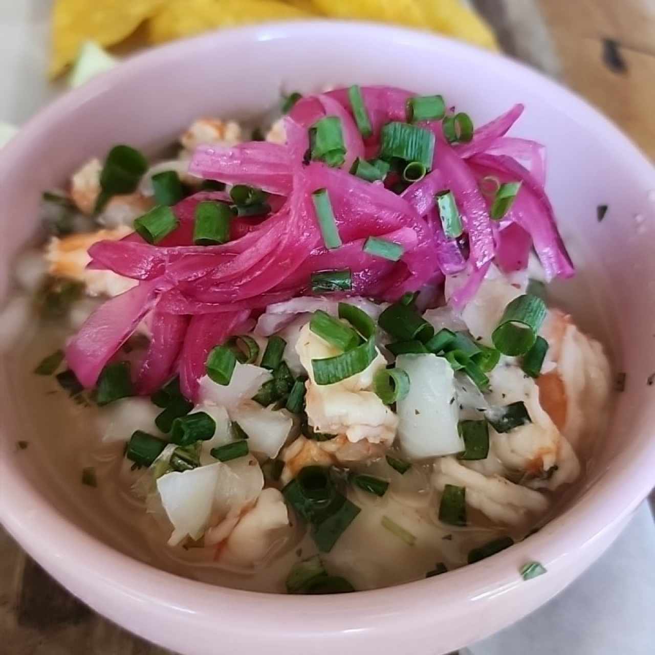 ceviche de corvina 