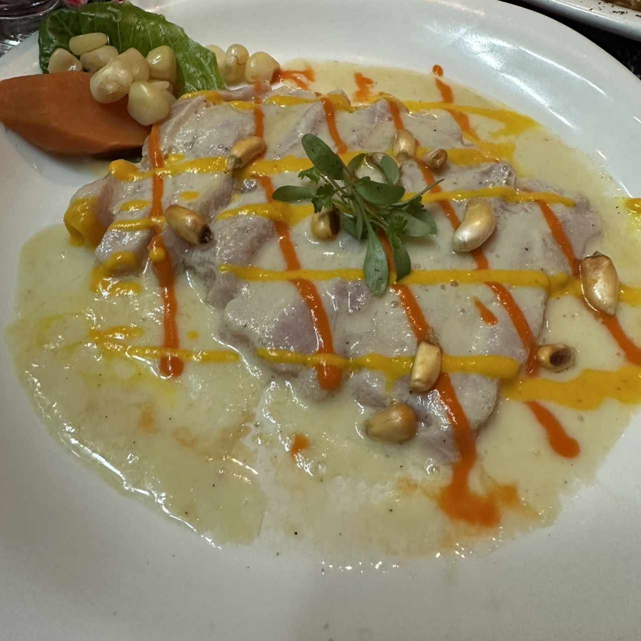 Tiradito de Lenguado del Chef