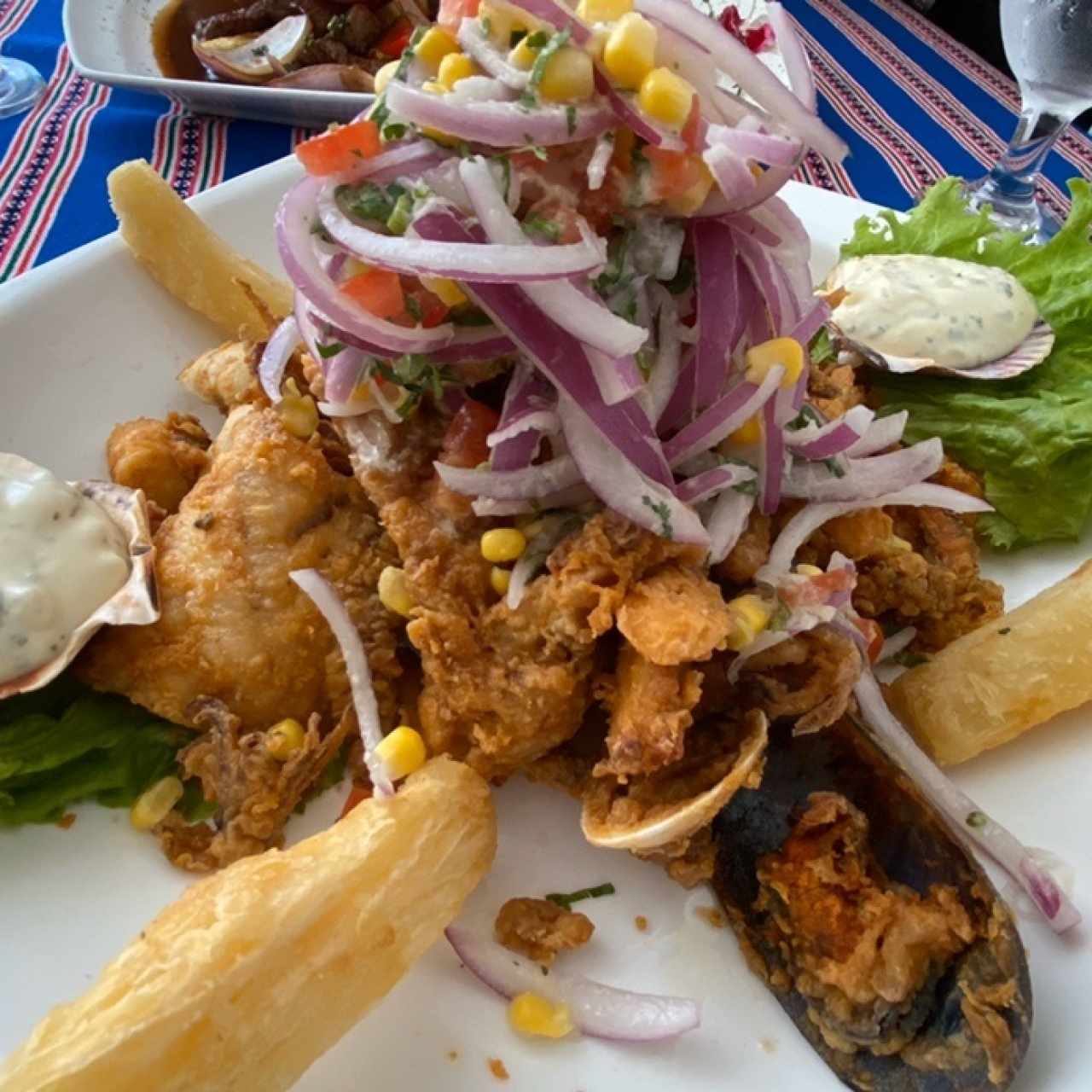 jalea de mariscos