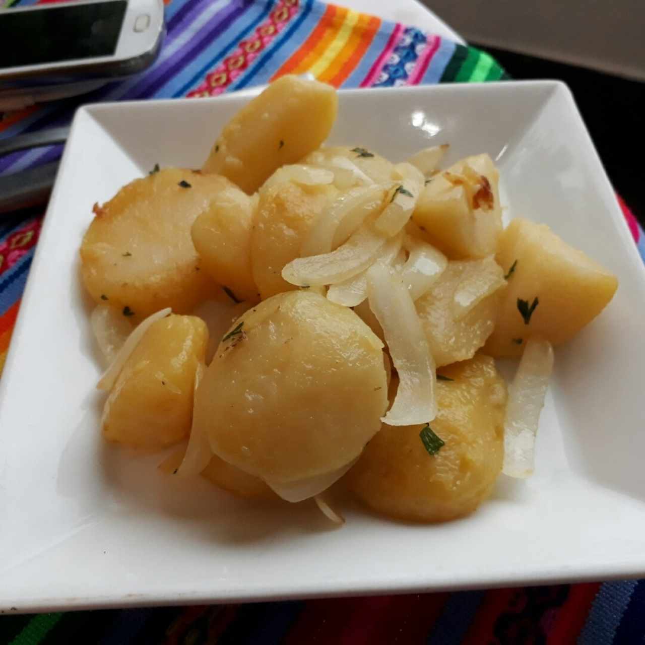 Papas salteadas