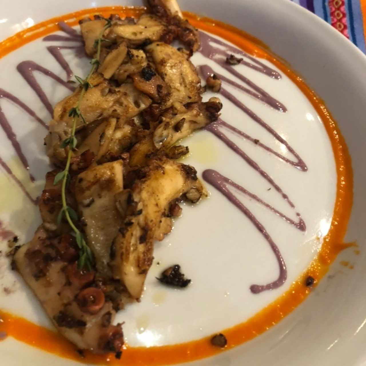 pulpo al carbón