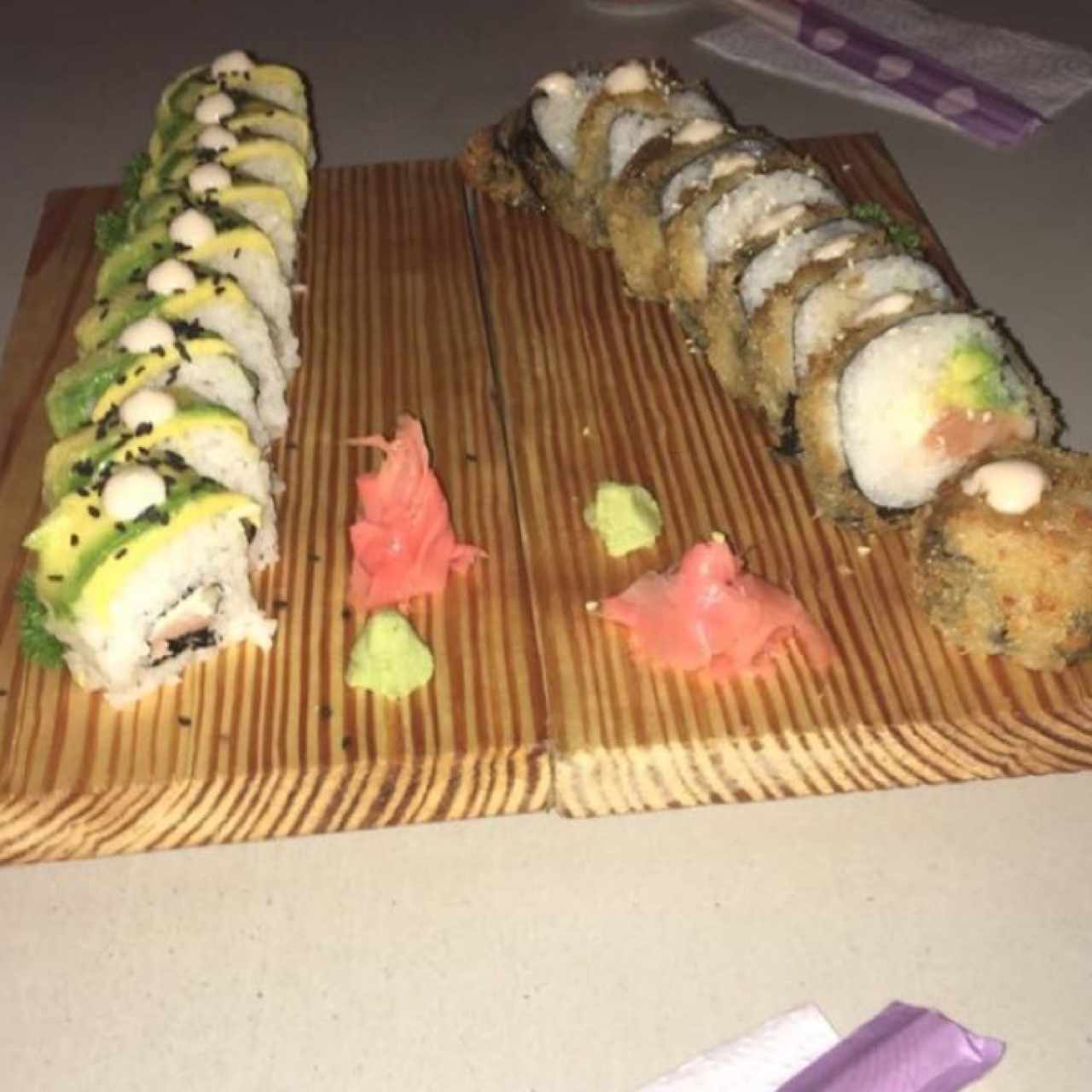 California Rolls y Tiger Rolls