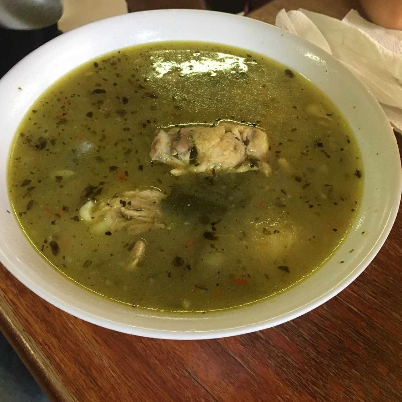 sancocho de gallina de patio