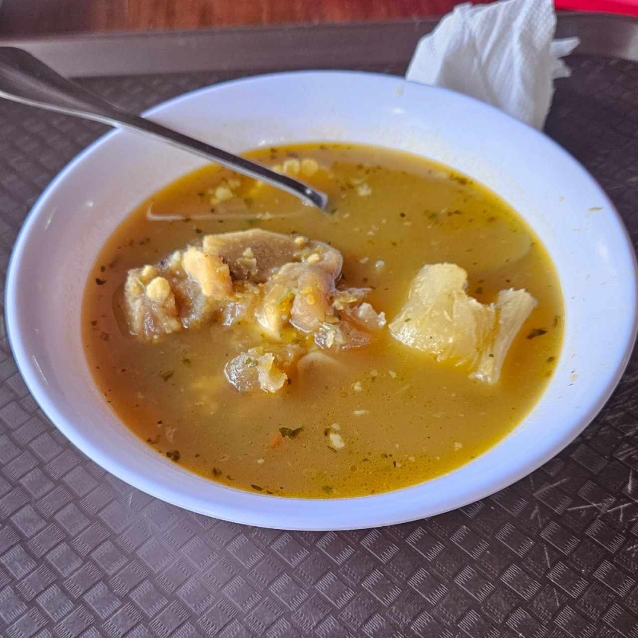 sopa de carne 