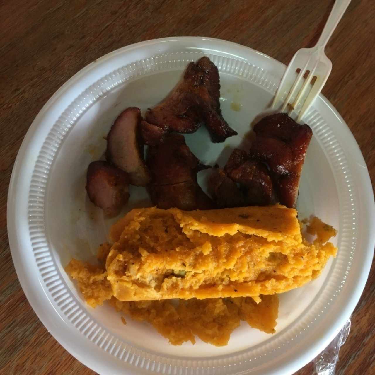 Bollo Preñao con Puerco Frito