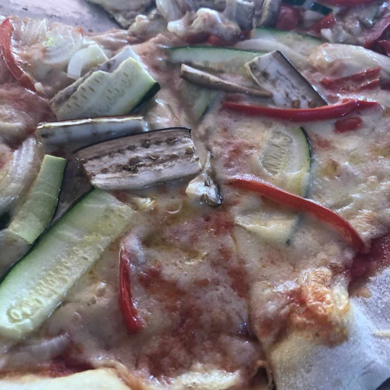 pizza vegetariana