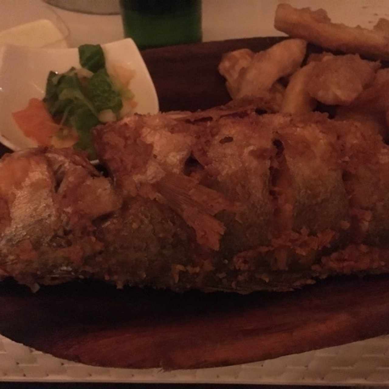 Pescado Frito Entero