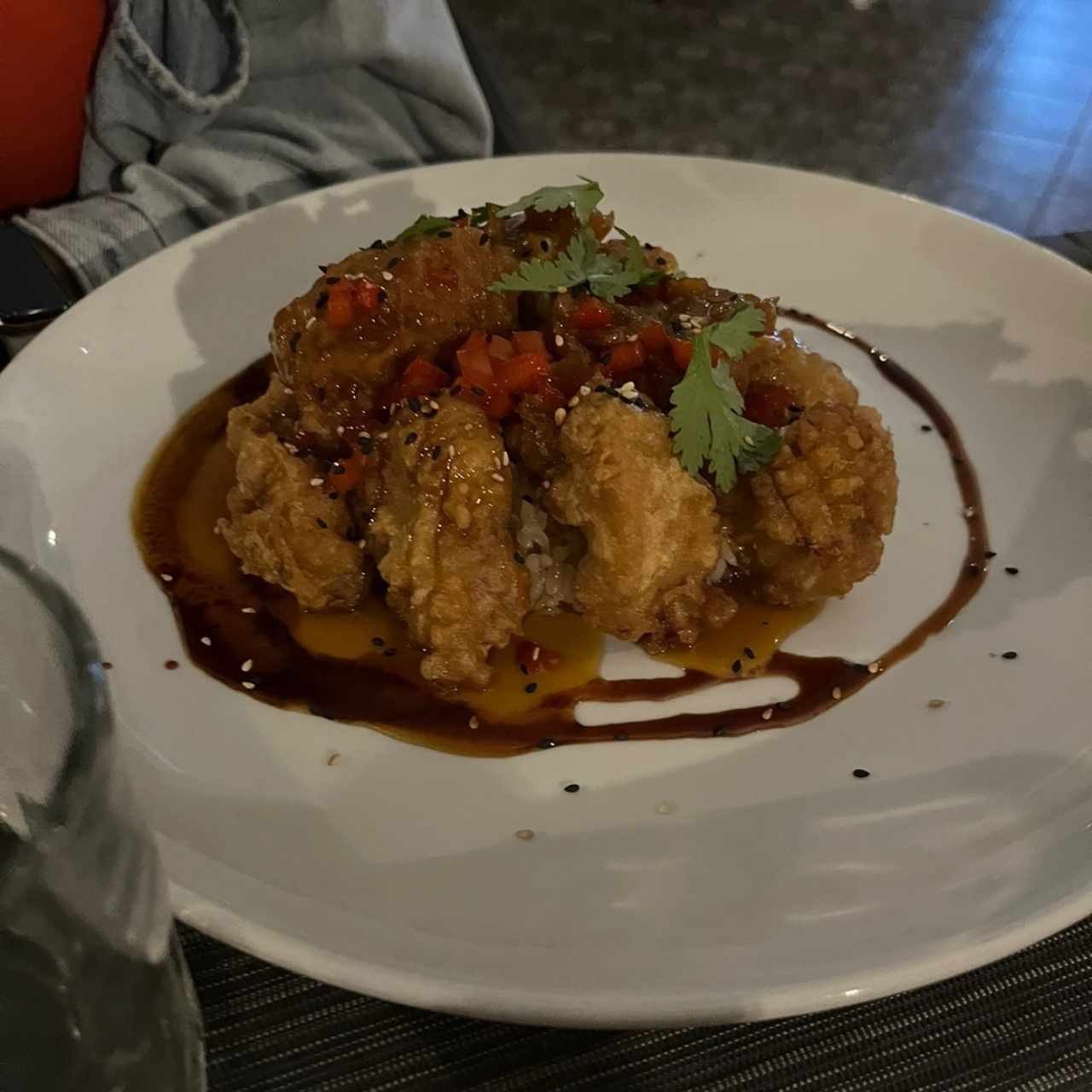 Pollo a la naranja 