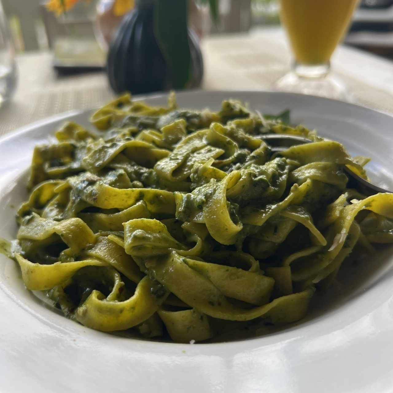 Pasta - Pesto de Albahaca