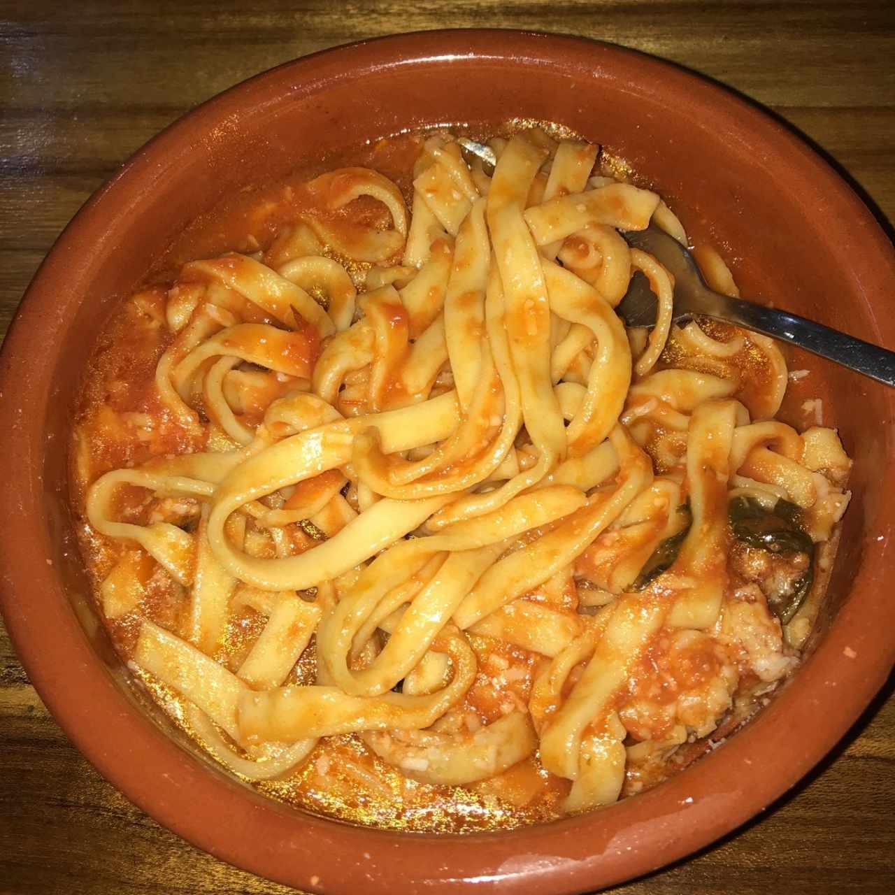 fetuccini marinara