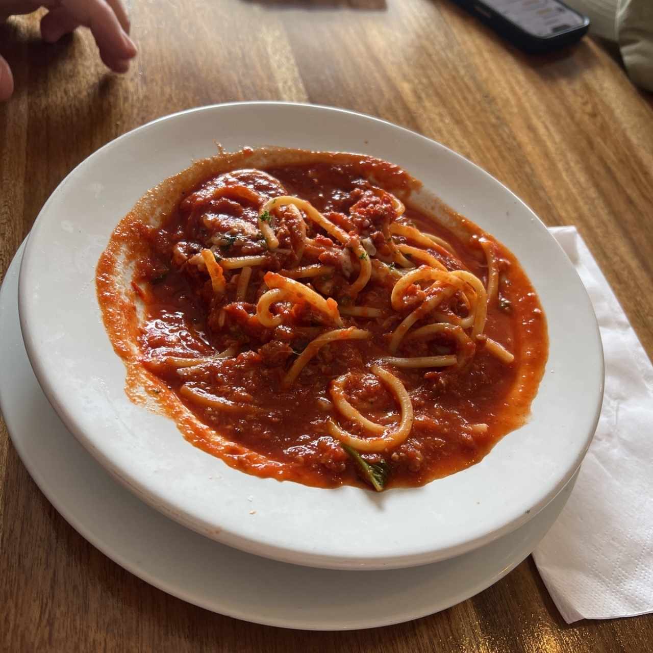 Pasta boloña 