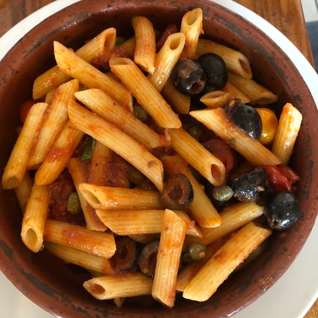 Penne a la putanesca 