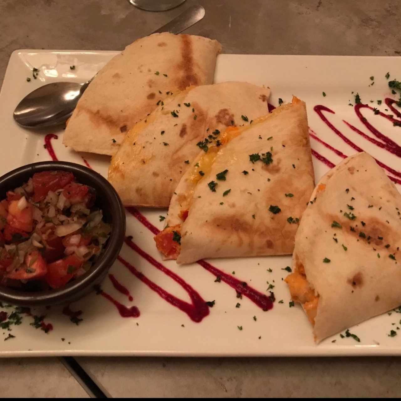 Quesadillas de Pollo