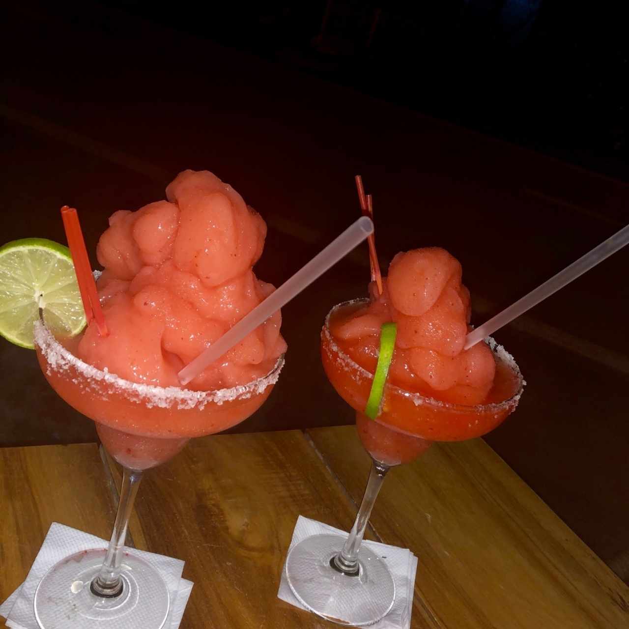 Margaritas de fresa