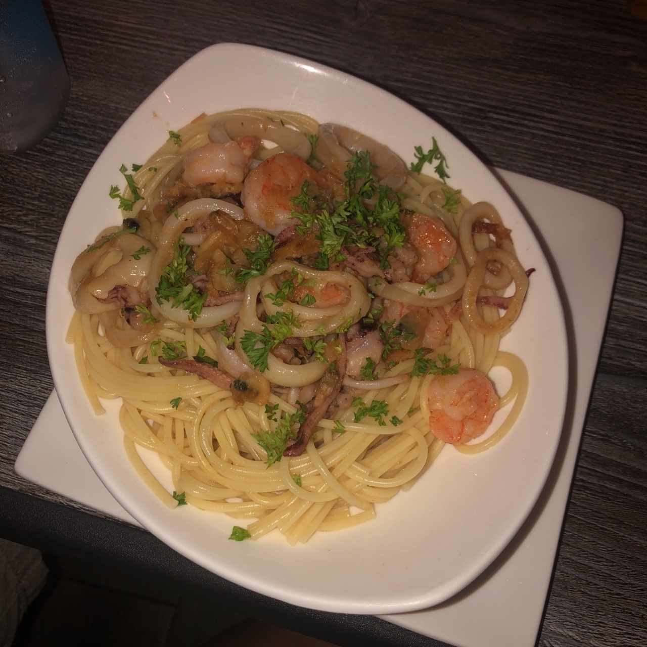 spaghetti fruti di mare