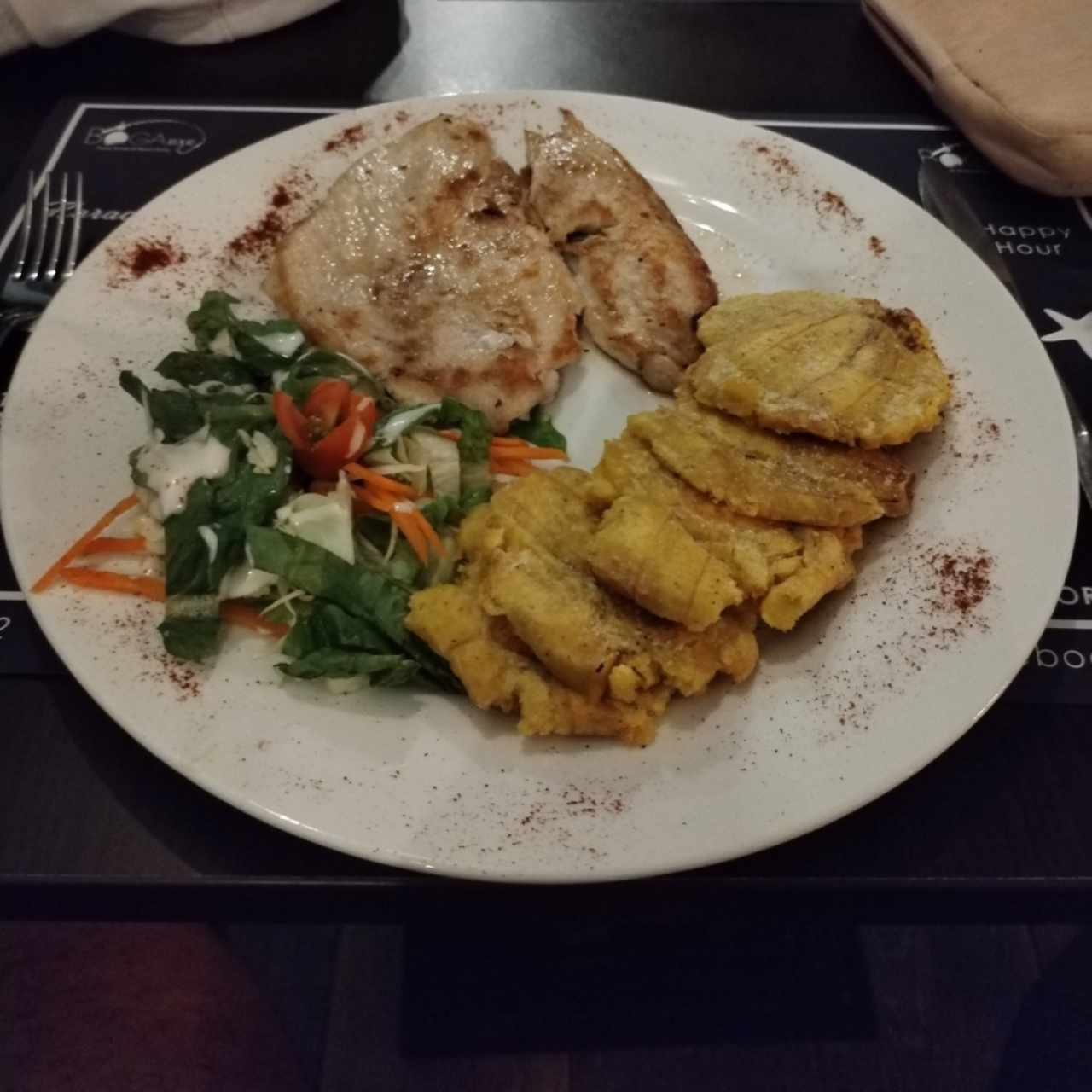 Pollo a la plancha 