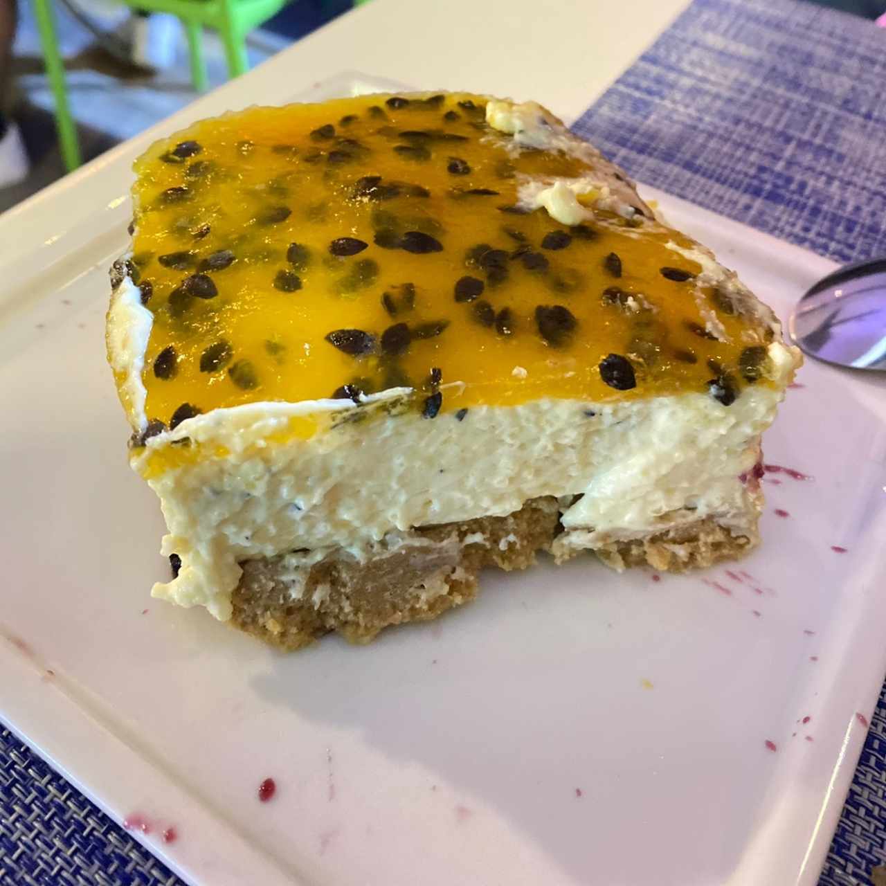 Cheesecake de maracuya