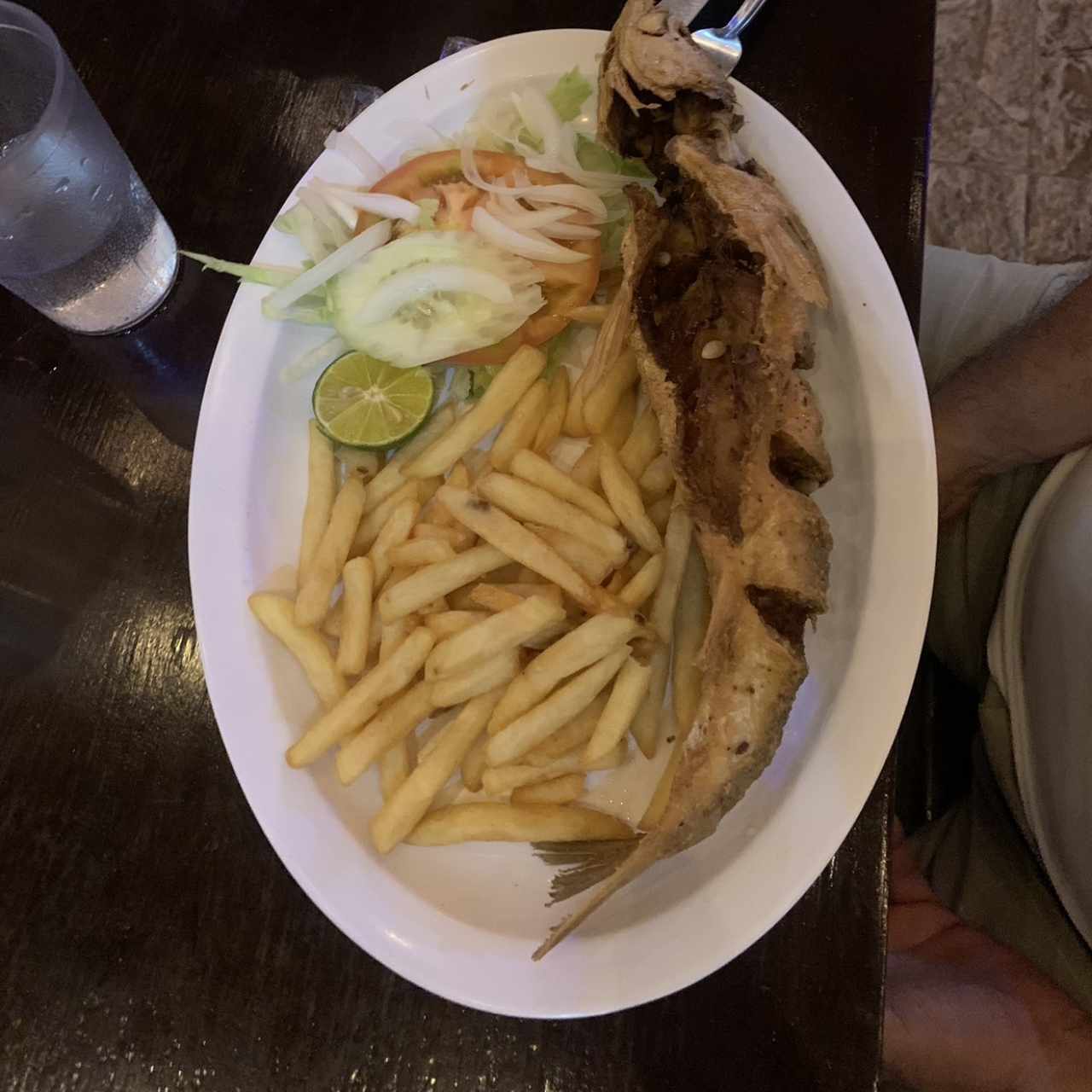 Pescado frito