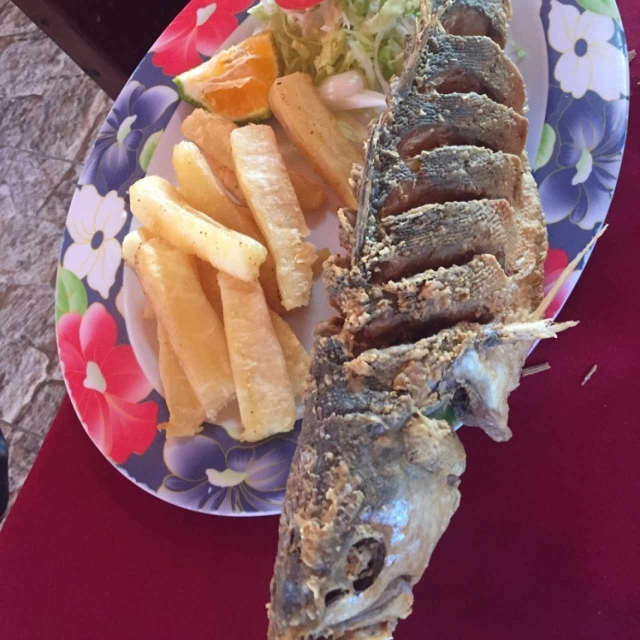 pescado frito