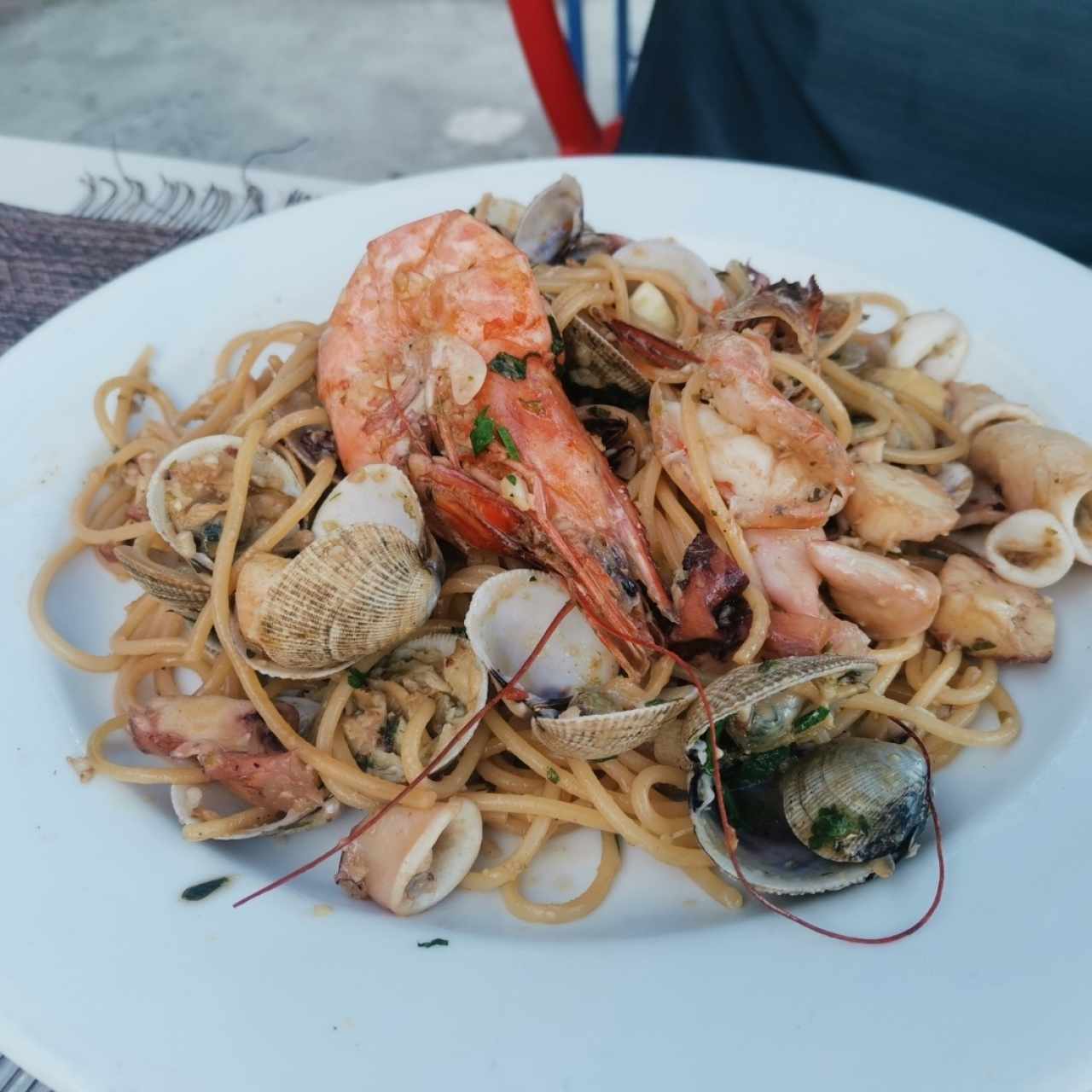 Pasta frutti di mare