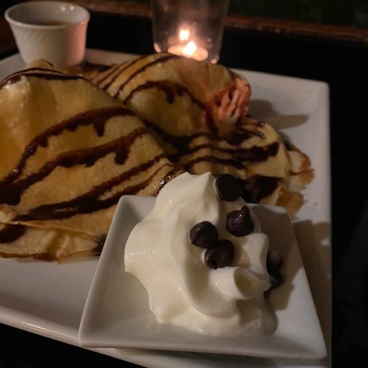 Crepes de chocolate