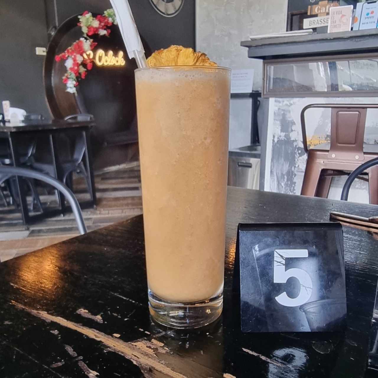 licuado de melón. 