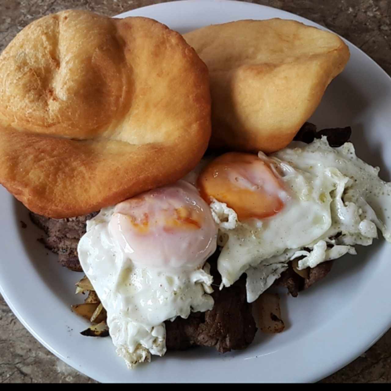 Bistec a Caballo ( delicioso!! )