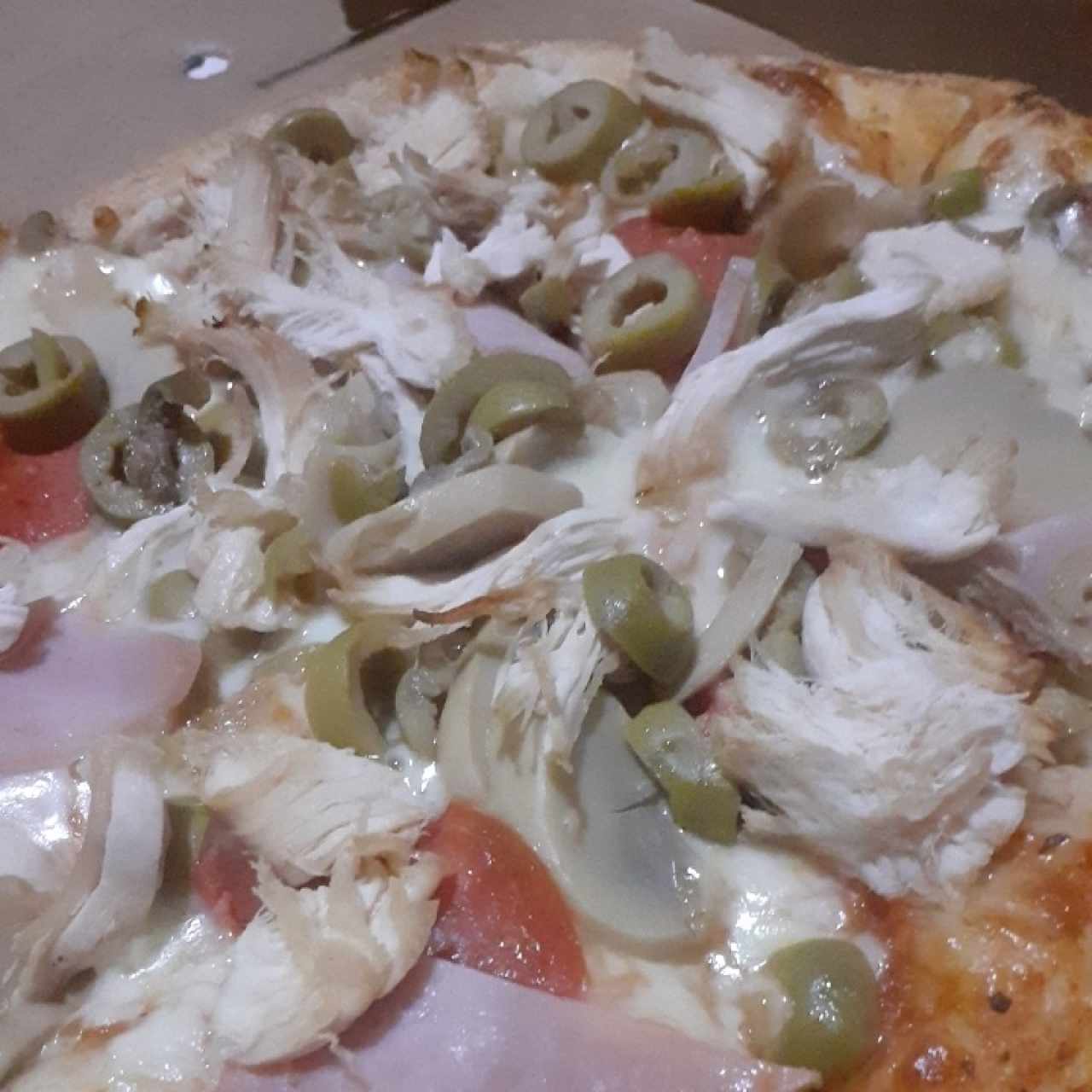 Pizza personal de combinación