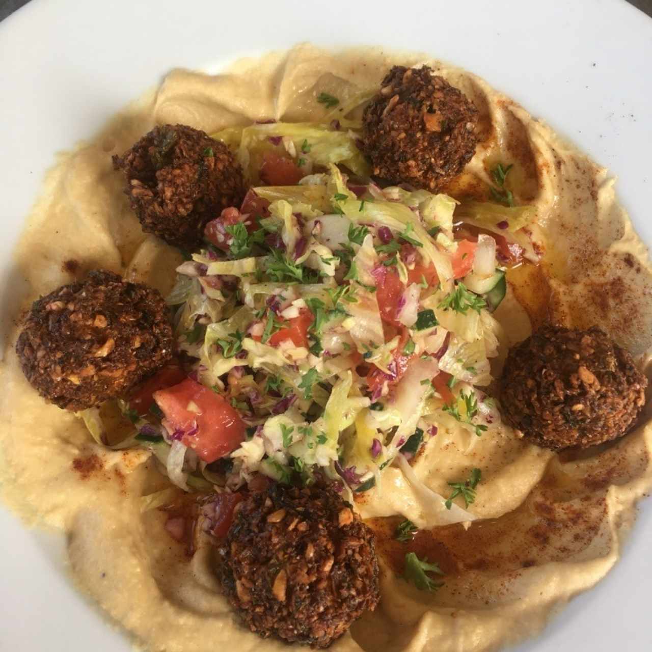 Hummus Falafel