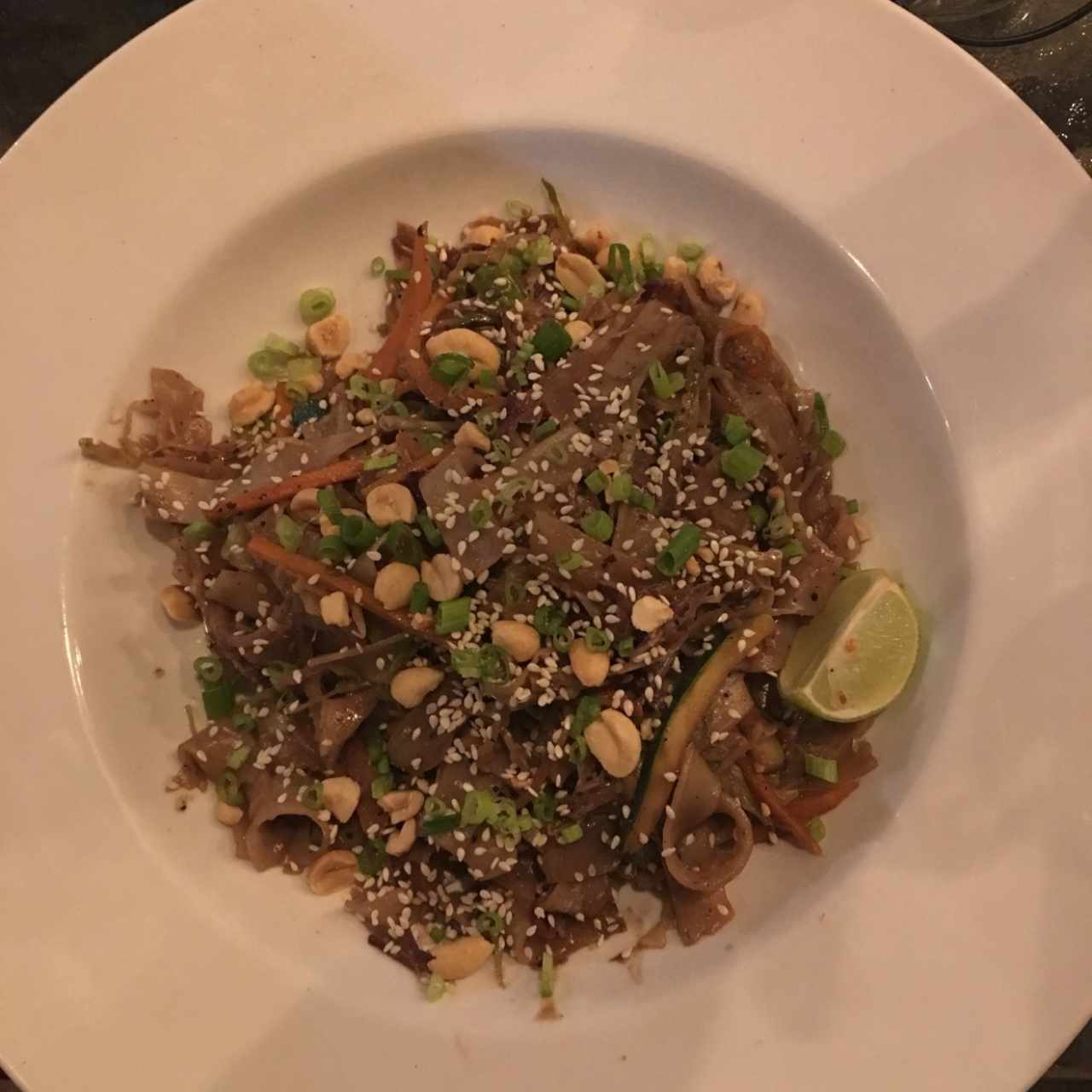 Pad Thai con vegetales