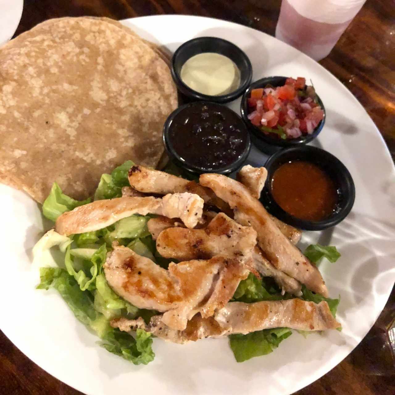 tacos de pollo