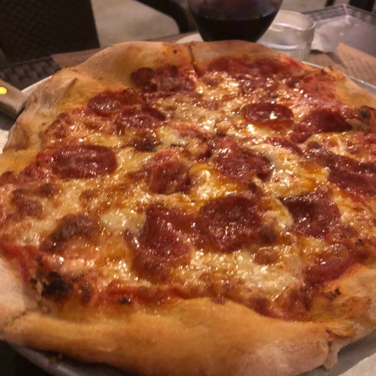 pizza de peperoni 