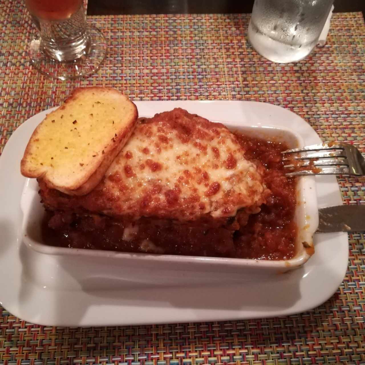 lasagna de carne 