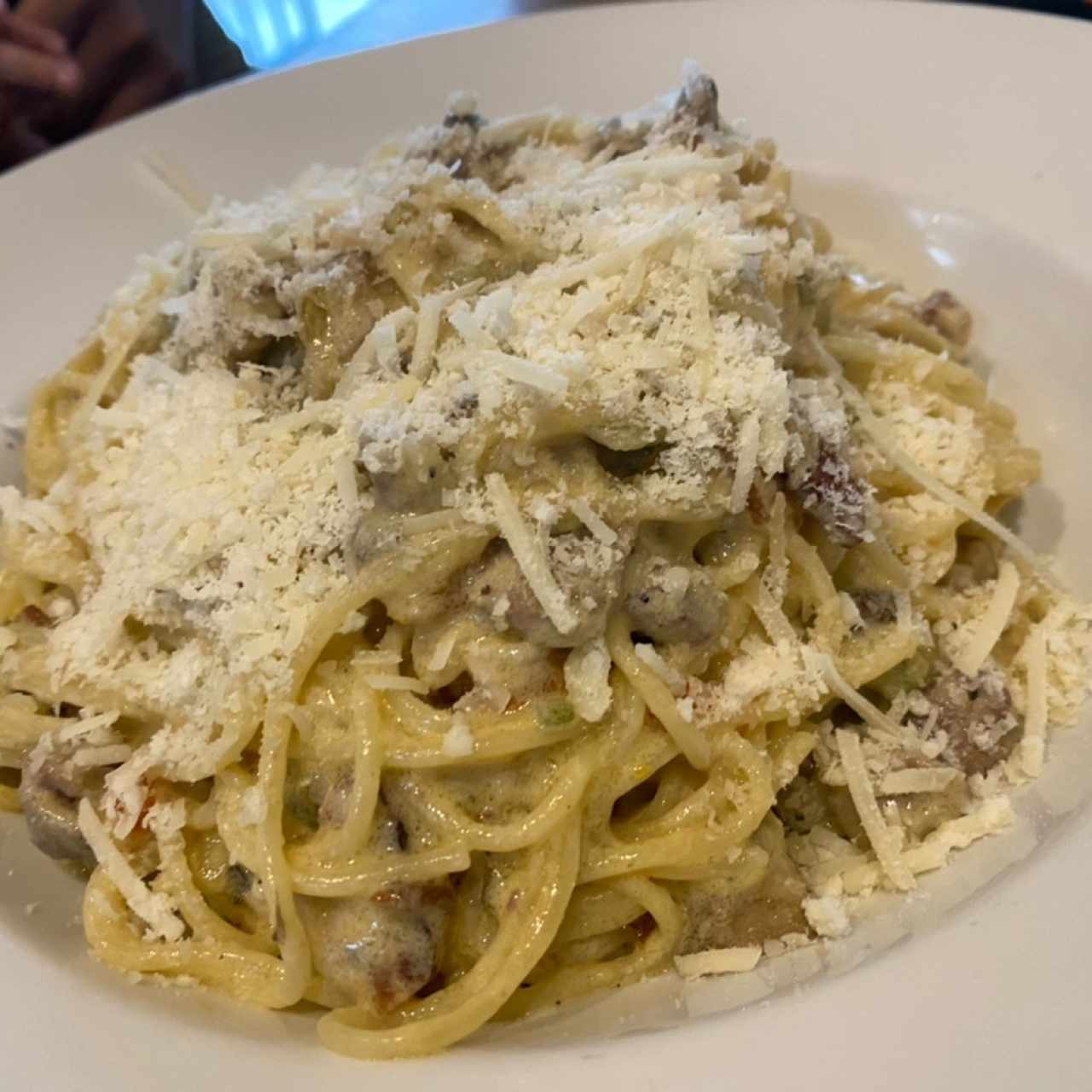 Linguini con Proscuitto y Queso Feta 🔝🔝🔝