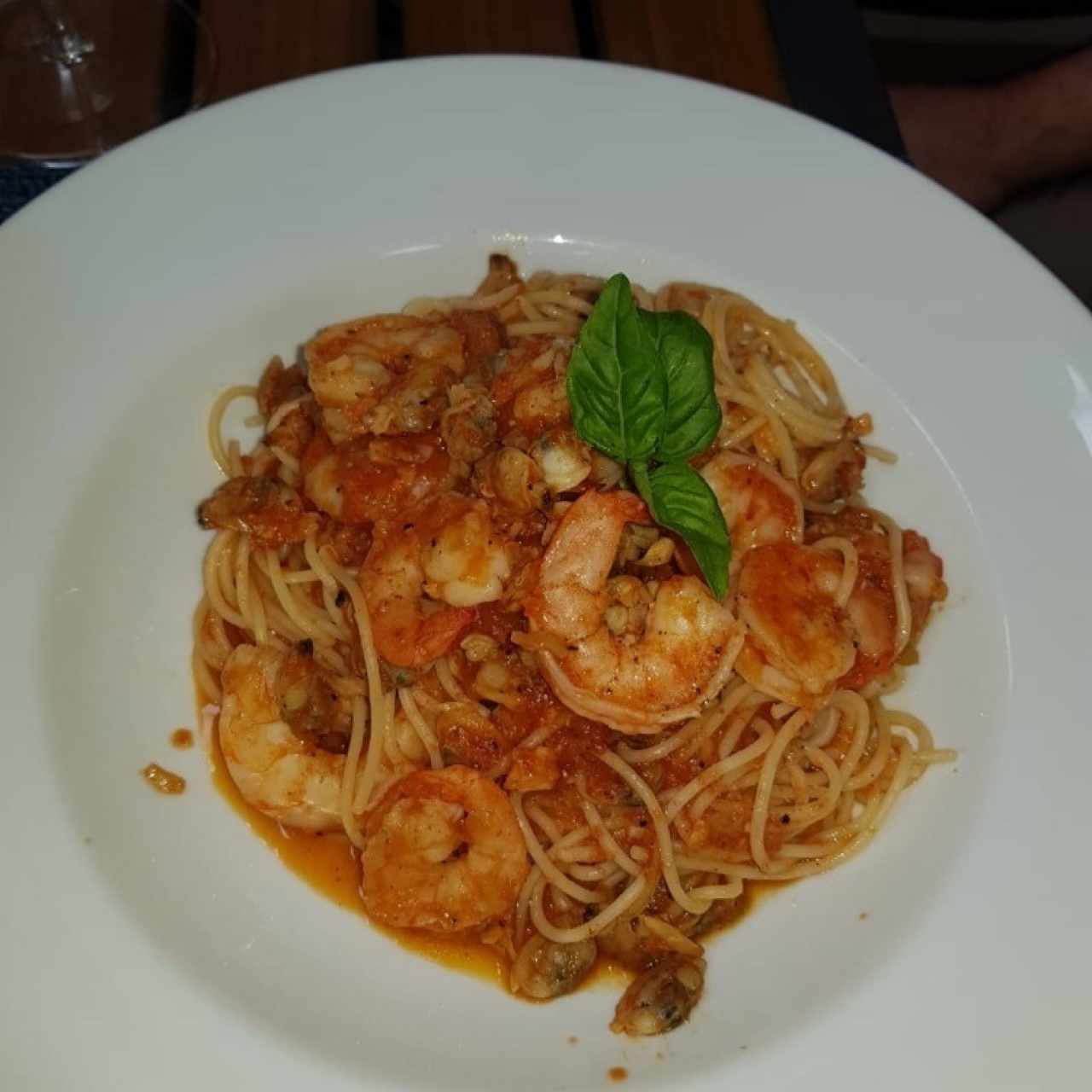 Spaguetti Langostinos