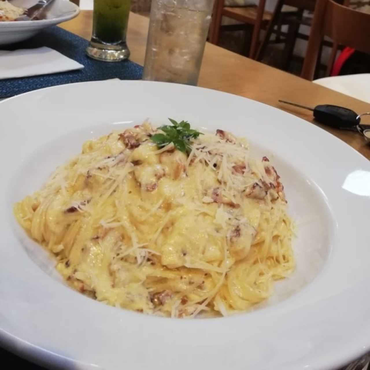 Spaguetti a la Carbonara