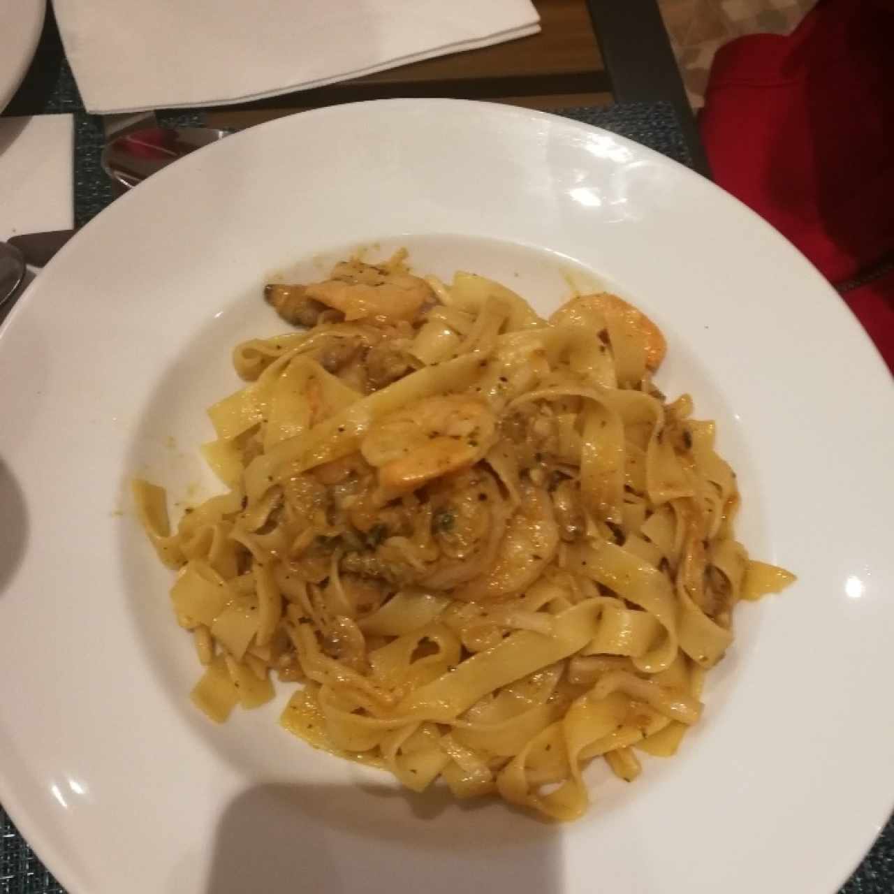 Fettucine a la Pescatore